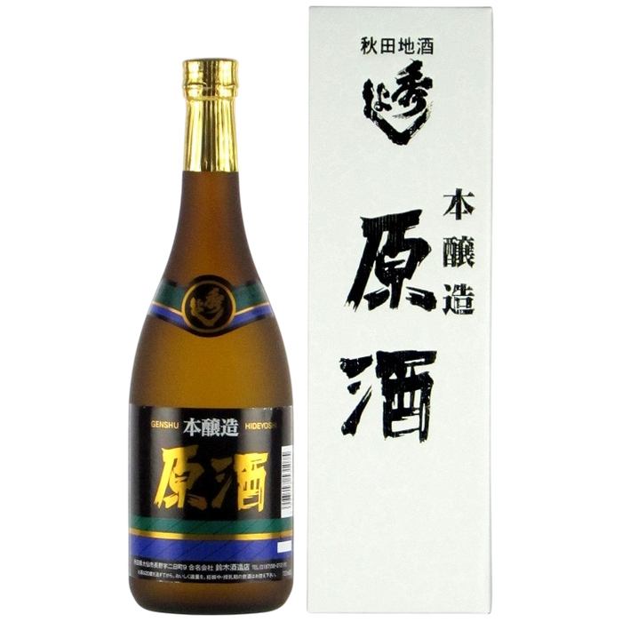 秀よし  -  本醸造原酒 19% 720ml