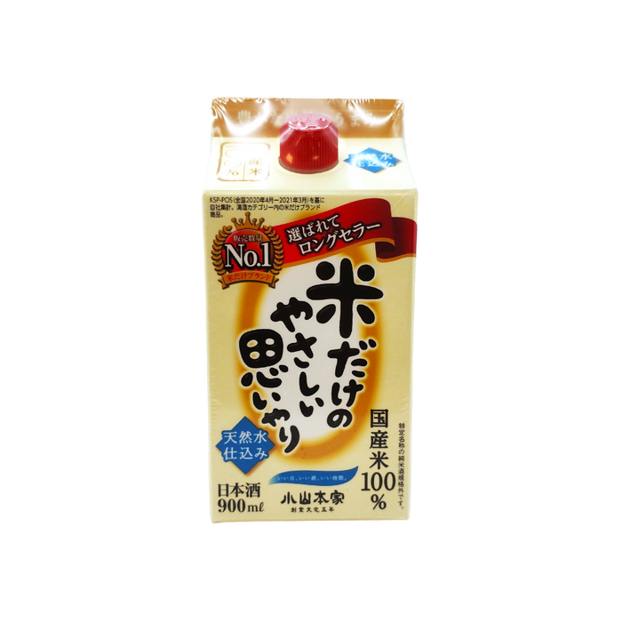 Koyama Honke Kome Dake No Yasashii Omoyari 14% (vino) - 900ml