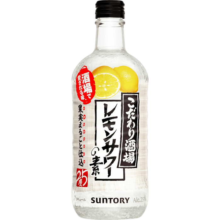 Suntory - Kodawari Sakaba Zitronen-Sauer-Basis 500ml 25%
