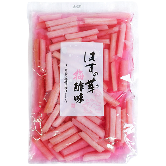 Hotaka Kanko Shokuhin - Junge Lotussprossen in Pflaumenessig 150g