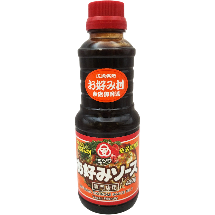 サンフーズ  -  ミツワお好みソース 420ml