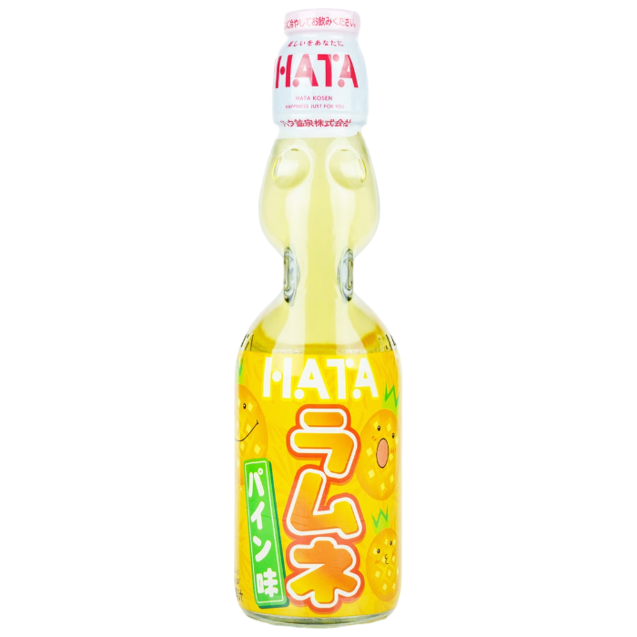Hata Kosen - Limonade Japonaise Ramune Ananas 200 Ml