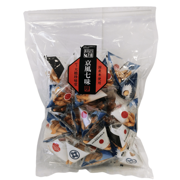 大橋珍味堂 ポッ柿の種 京風七味 110ｇ