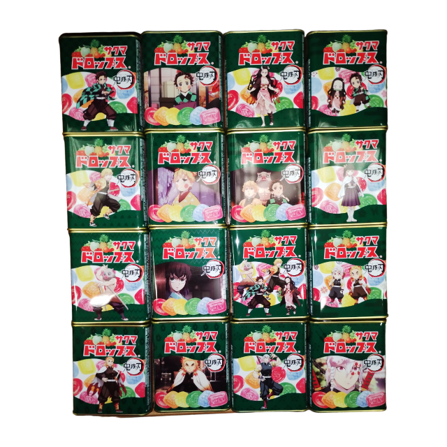 Sakuma Drops – Dämonentöter Kimetsu no Yaiba Multifruit-Bonbon 71 g
