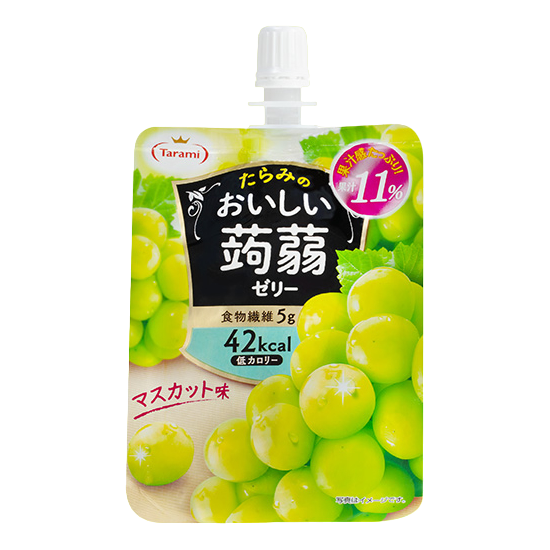 Tarami - Gelées de konjac Saveur Muscat 150g