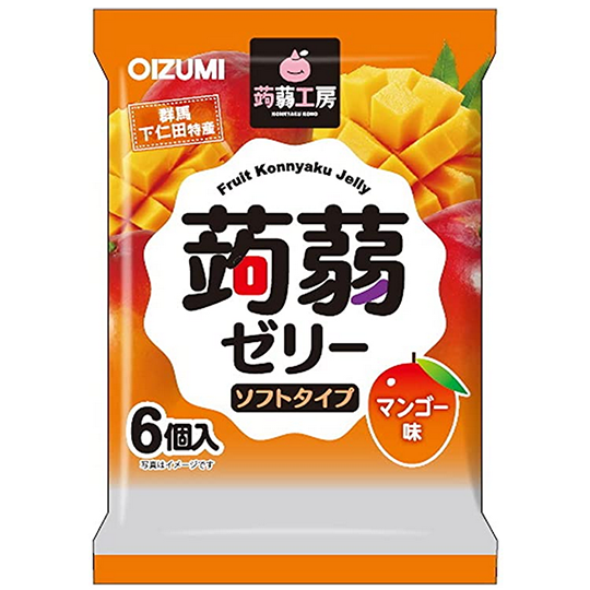 蒟蒻工房 蒟蒻ゼリー マンゴー味 102g