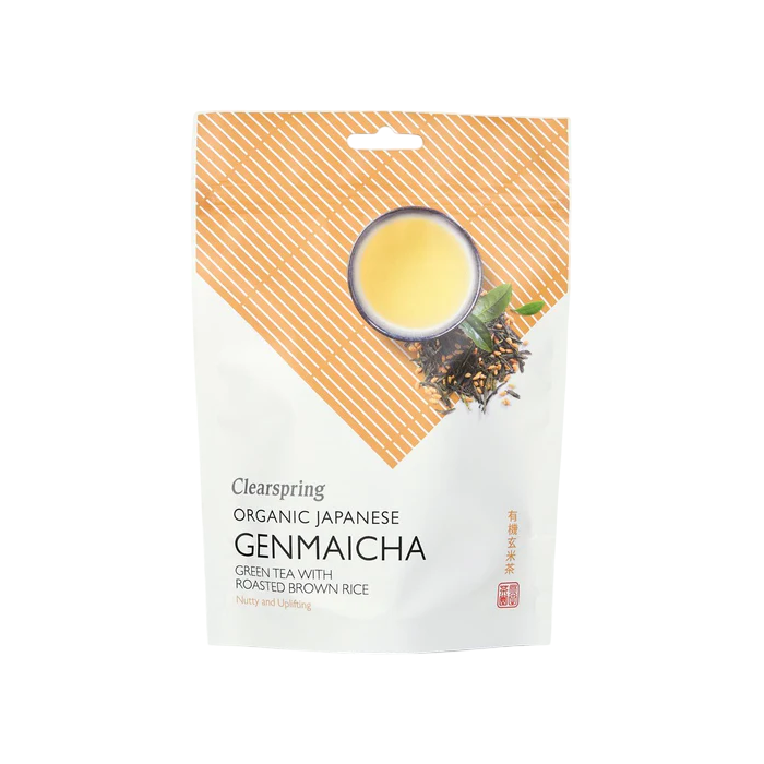 Clearspring - Té Genmaicha Japonés Orgánico en Hojas 90g