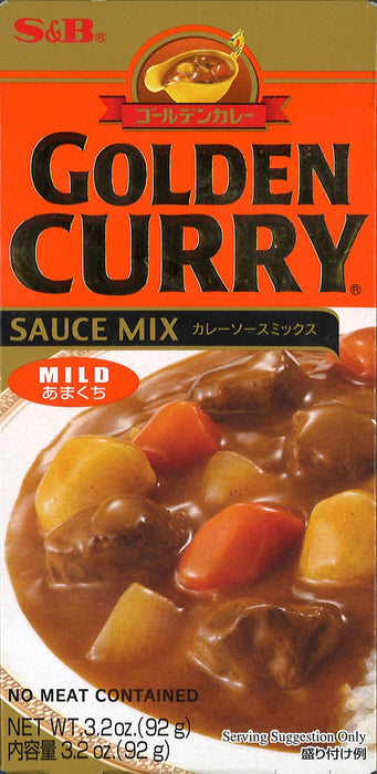 S&B - カレー甘口 92g