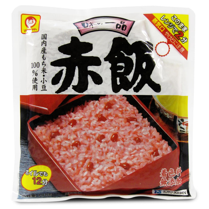 Maruchan - Sekihan Instantreis mit roten Bohnen 170g