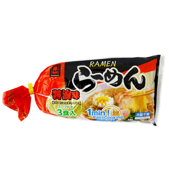 Miyajuchi - sopa de soja ramen 3x200g