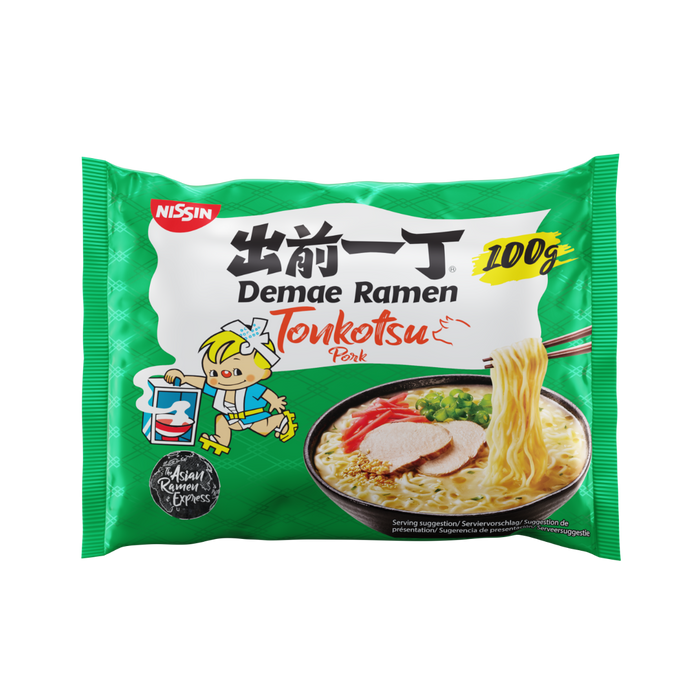 Nissin - Fideos Ramen Demae Tonkotsu 100g/500ml