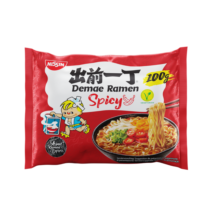Nissin - Nouilles Ramen Demae Spicy 100G/500 ml